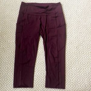 Lululemon Fast and Free Crop Legging
